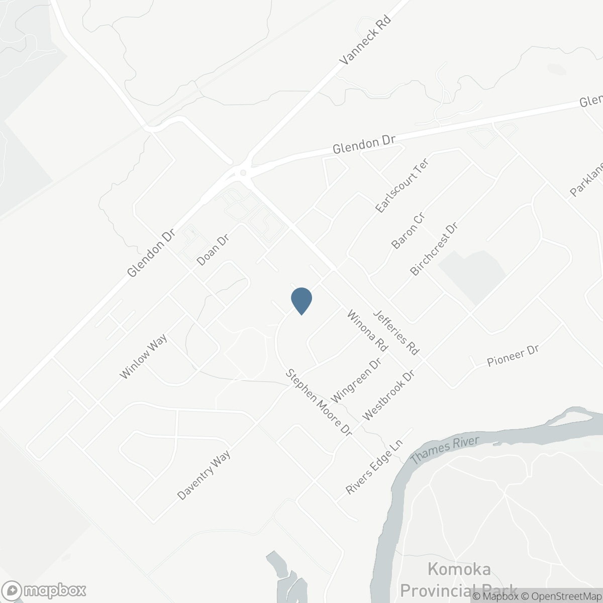 144 STEPHEN MOORE DRIVE, Komoka, Ontario N0L 1R0